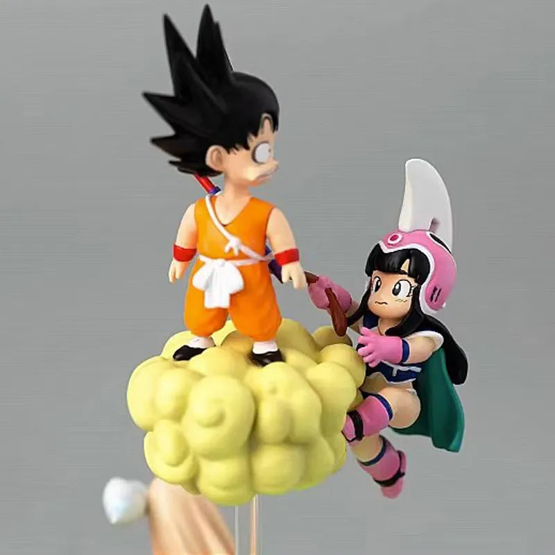 Dragon Ball Z - Figura Goku / Chichi 9cm PVC (com ou sem caixa)