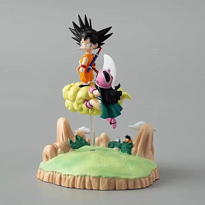 Dragon Ball Z - Figura Goku / Chichi 9cm PVC (com ou sem caixa)