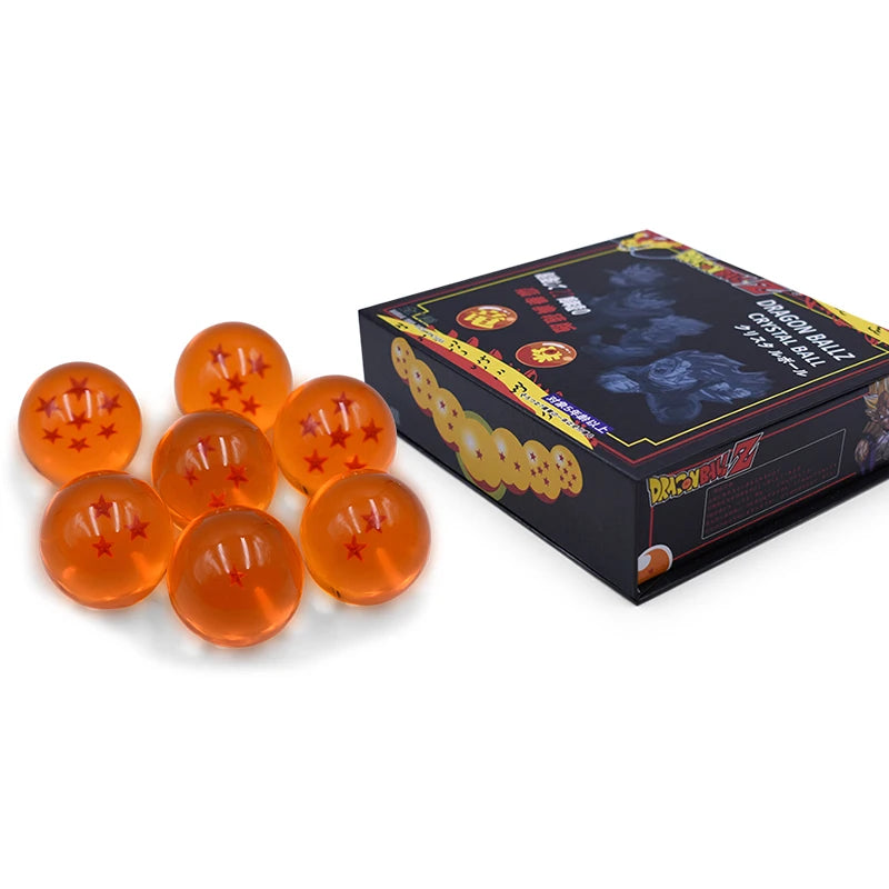 Dragon Ball Z - Esfera do Dragão Cristal 3.5cm (Laranja ou Azul)