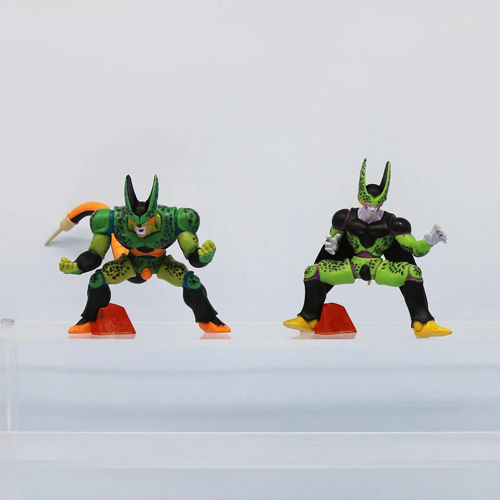Dragon Ball Z - Set 7 Figuras Cell Perfect Form PVC