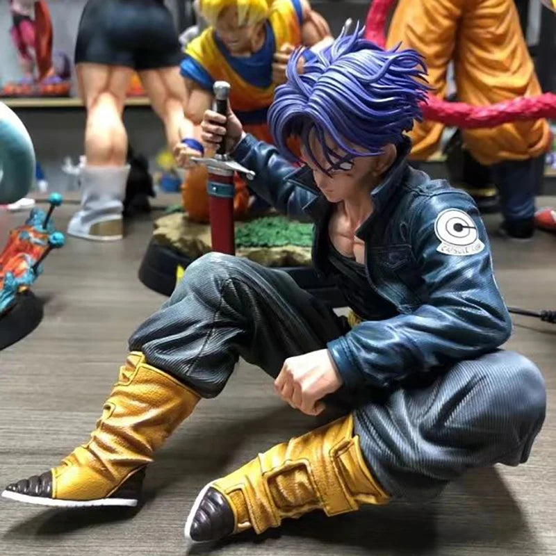 Dragon Ball Z - Figura Trunks / Vegeta Super Saiyan 15-16cm PVC