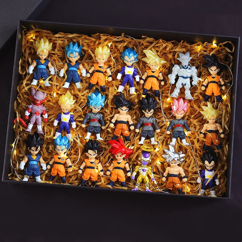 Dragon Ball Z - Set Figuras Super Saiyan (13 a 21 peças)