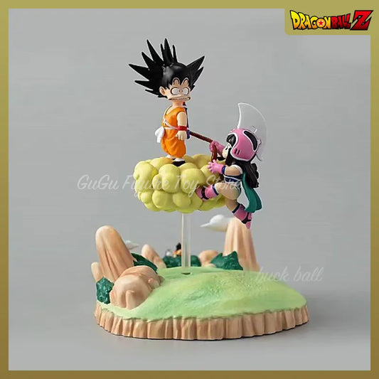 Dragon Ball Z - Figura Goku / Chichi 9cm PVC (com ou sem caixa)