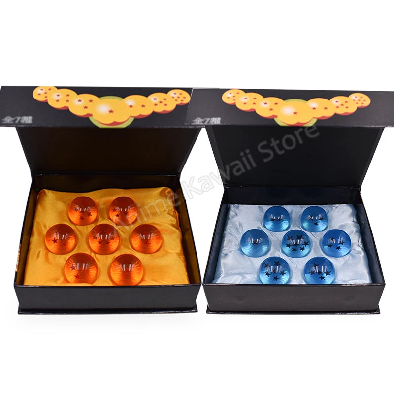 Dragon Ball Z - Esfera do Dragão Cristal 3.5cm (Laranja ou Azul)