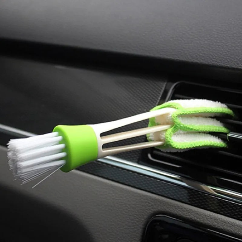 Car Cleaning Brush Air Conditioner Vent Cleaner Detailing Dust Removal Blinds Duster Outlet Brush Car-styling Auto Accessories