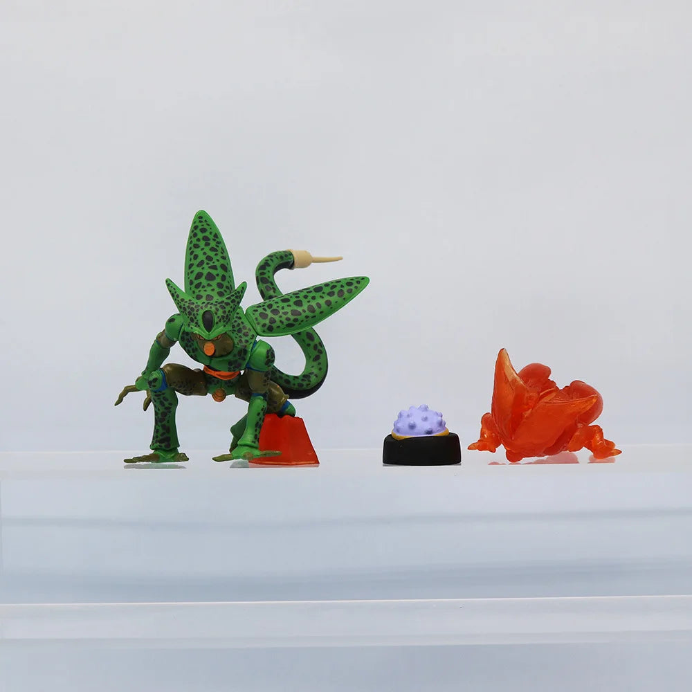 Dragon Ball Z - Set 7 Figuras Cell Perfect Form PVC